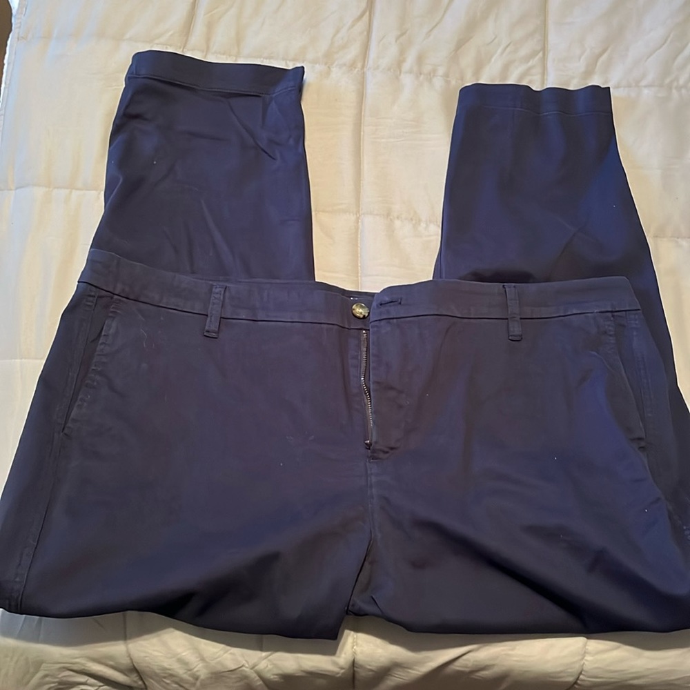 JCrew navy girlfriend chino pants size 20